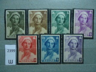 Фото марки Бельгия серия 1935г *