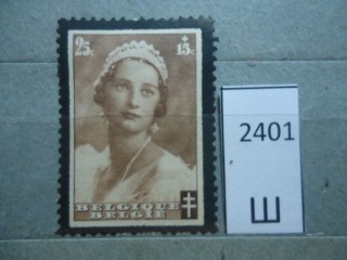 Фото марки Бельгия 1935г *
