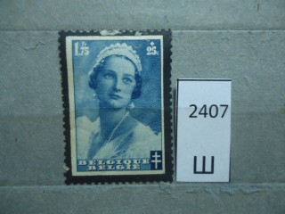 Фото марки Бельгия 1935г *