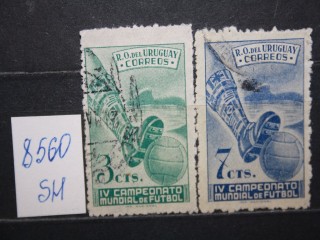Фото марки Уругвай 1951г серия