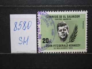 Фото марки Сальвадор 1964г