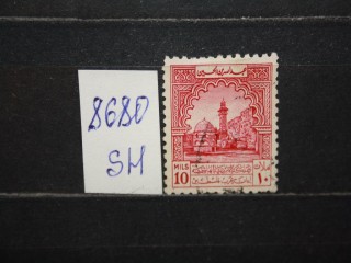 Фото марки Иордания 1947г