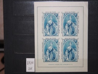 Фото марки Великобритания 1940г Фил. выставка блок **