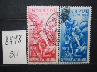 Фото марки Италия 1954г серия