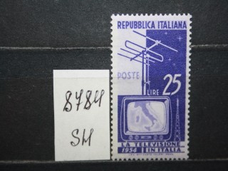 Фото марки Италия 1954г **