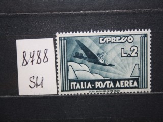 Фото марки Италия 1934г **