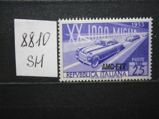 Фото марки Италия 1953г **