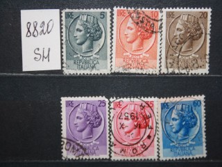 Фото марки Италия 1953г
