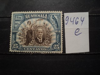 Фото марки Гватемала 1917г *