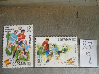 Фото марки Испания серия 1981г **