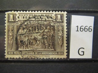 Фото марки Уругвай 1930г