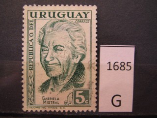 Фото марки Уругвай 1959г