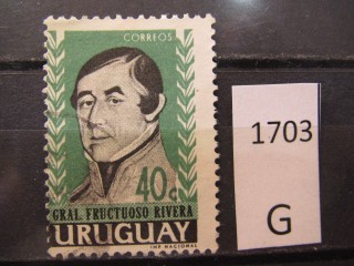 Фото марки Уругвай 1962г