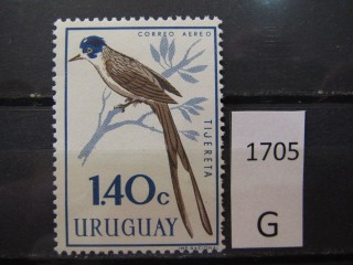 Фото марки Уругвай 1962г *