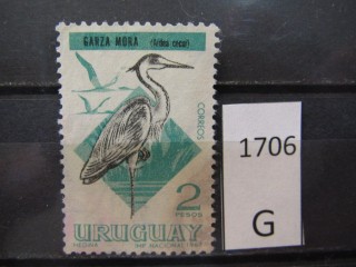Фото марки Уругвай 1968г