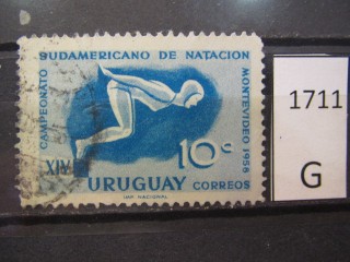 Фото марки Уругвай 1988г