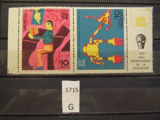 Фото марки Уругвай 1970г блок *