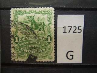 Фото марки Уругвай 1900г