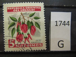 Фото марки Уругвай 1954г