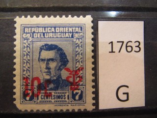 Фото марки Уругвай 1965г *