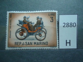 Фото марки Сан Марино 1962г *