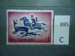 Фото марки Сан Марино 1961г *