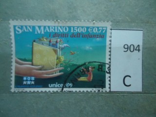 Фото марки Сан Марино 2000г