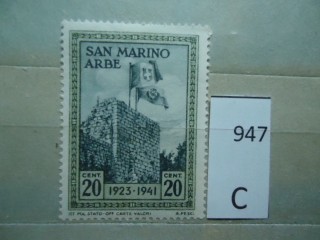 Фото марки Сан Марино 1942г *