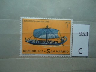 Фото марки Сан Марино 1963г *
