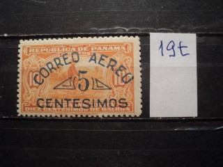 Фото марки Панама 1929г *