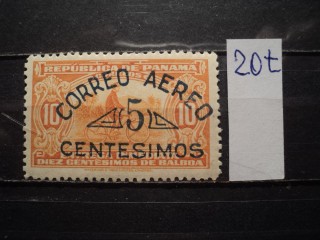 Фото марки Панама 1929г *