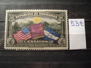 Фото марки Гондурас 1937г *