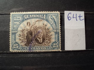 Фото марки Гватемала 1917г