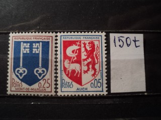 Фото марки Франция серия 1966г **
