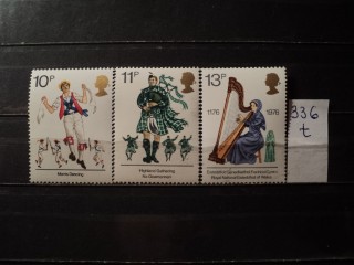 Фото марки Великобритания 1976г **