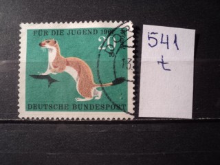 Фото марки Германия ФРГ 1967г