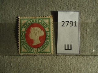Фото марки Германский Хэлголанд 1875г *