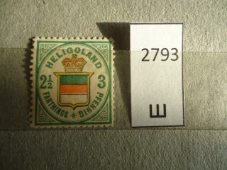 Фото марки Германский Хэлголанд 1876г *