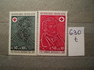 Фото марки Франция серия 1972г **