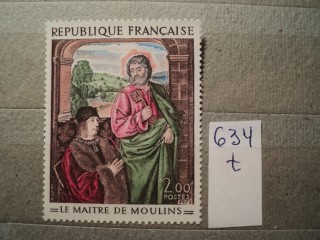 Фото марки Франция 1972г **
