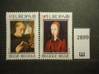 Фото марки Бельгия 1980г серия **