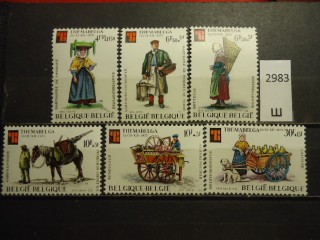 Фото марки Бельгия 1975г серия **