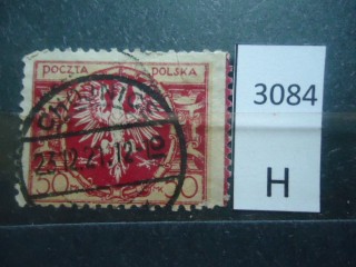 Фото марки Польша 1921г
