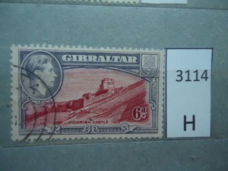 Фото марки Гибралтар 1938г