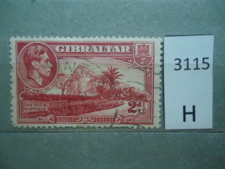 Фото марки Гибралтар 1944г