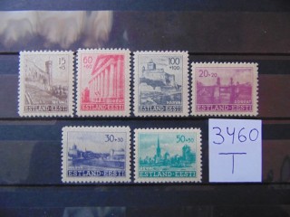 Фото марки Эстония серия 1941г **