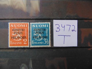 Фото марки Финляндия (полевая почта) серия 1943г **
