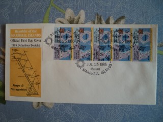 Фото марки Маршаловы острова конверт