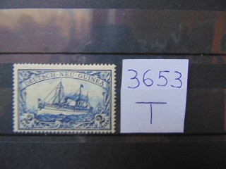 Фото марки Новая Гвинея 1900г *