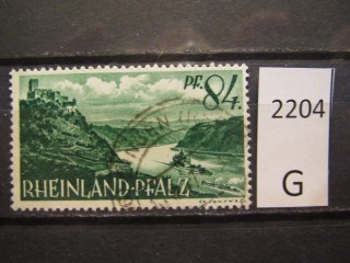 Фото марки Германия Рейнланд 1947г